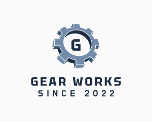 Repair Mechanical Gear logo design