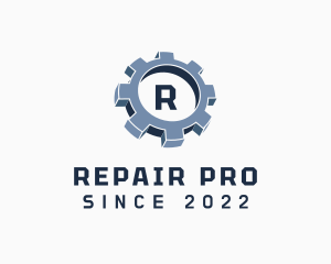 Repair Mechanical Gear logo design