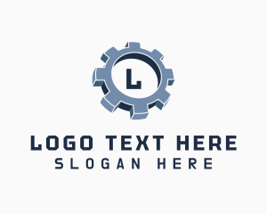 Repair Mechanical Gear Logo