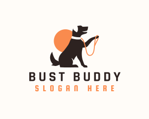 Dog Training Leash logo design