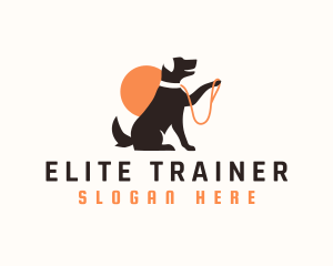 Dog Training Leash logo design