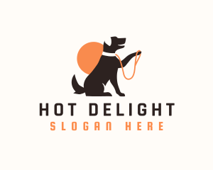 Dog Training Leash logo design