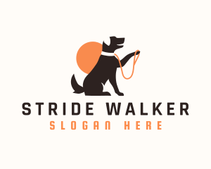 Dog Training Leash logo design