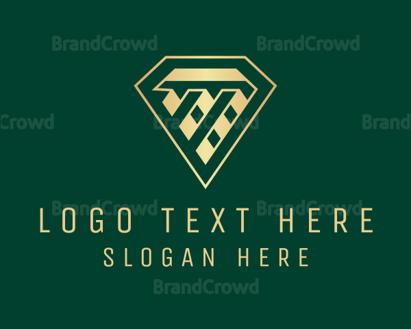 Textile Fashion Diamond Logo