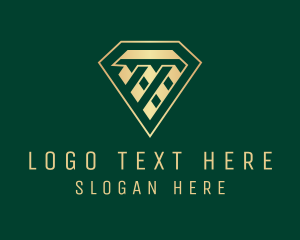 Textile - Textile Fashion Diamond logo design