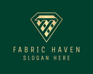 Textile - Textile Fashion Diamond logo design