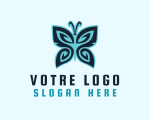 Pattern Wings Butterfly Logo
