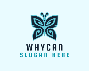 Insect - Pattern Wings Butterfly logo design