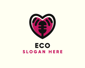 Heart Mic Podcast Entertainment Logo