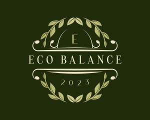 Eco Leaf Décor logo design