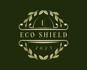 Eco Leaf Décor logo design