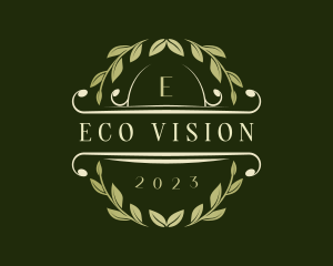 Eco Leaf Décor logo design