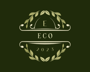 Eco Leaf Décor logo design