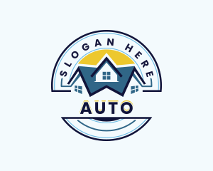 Roof House Property Logo