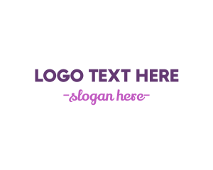 Sans Serif - Modern Sans Serif Wordmark logo design