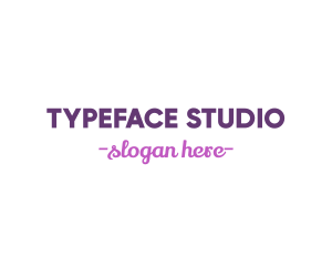 Font - Modern Sans Serif Wordmark logo design