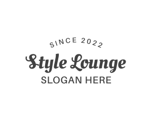 Retro Fashion Apparel logo design