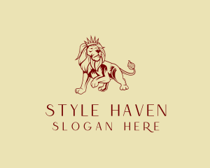 Stylist - Royalty Lion Finance logo design