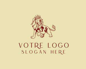Monarchy - Royalty Lion Finance logo design