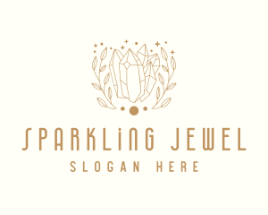 Luxury Jewelry Crystal logo design