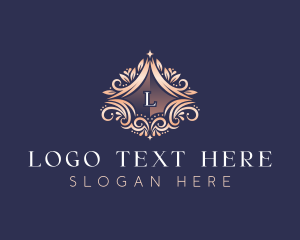 Flower - Classic Luxury Ornamental logo design