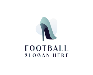 Stiletto High Heel Shoe Logo