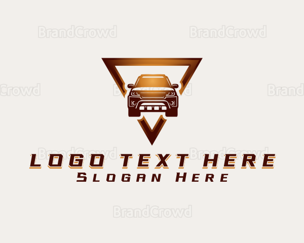 SUV Transport Auto Logo