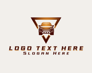 SUV Transport Auto Logo