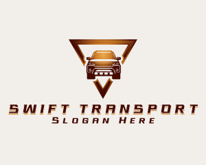 SUV Transport Auto logo design