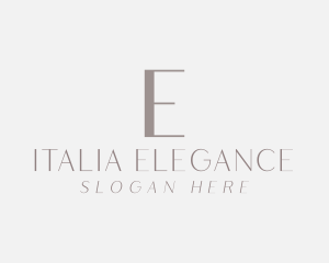 Minimalist Elegant Luxe logo design