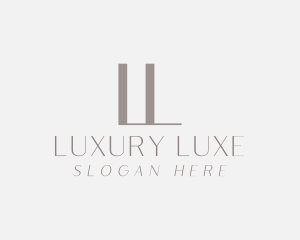 Minimalist Elegant Luxe logo design