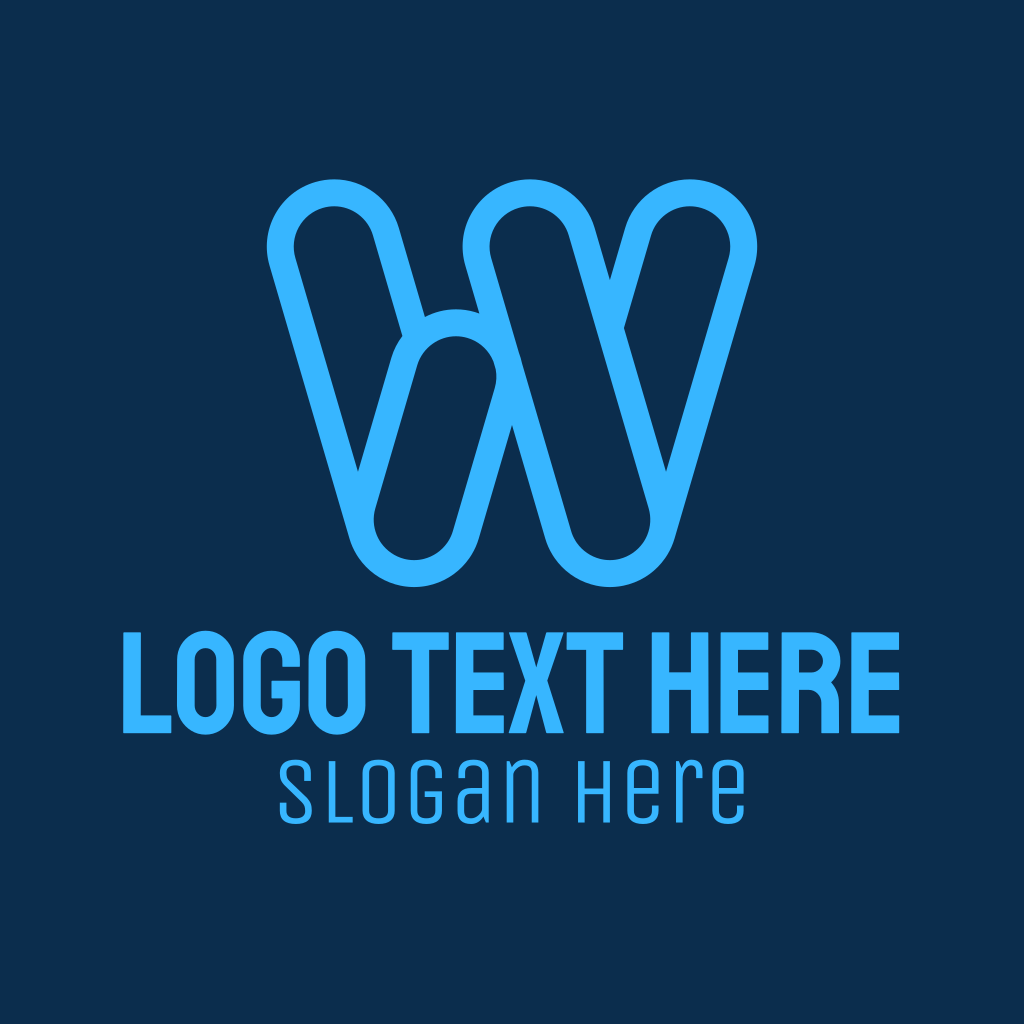 Letter W Tech Startup Logo | BrandCrowd Logo Maker