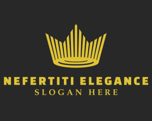 Elegant Style Crown logo design