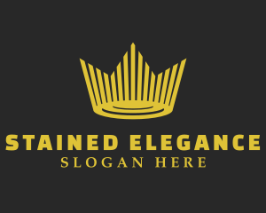 Elegant Style Crown logo design