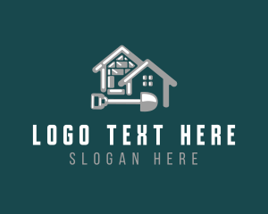 Gravel - Brick Construction Builder logo design