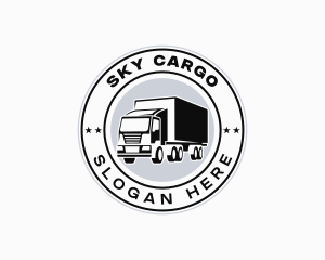 Truck Vehicle Transport logo design