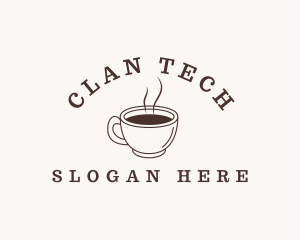 Hot Coffee Restaurant Logo