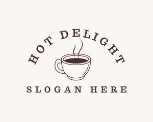 Tea Coffee Cup logo design