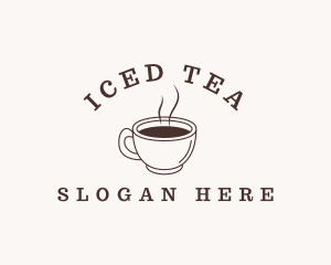 Tea Coffee Cup logo design