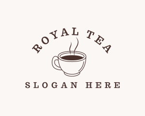 Tea Coffee Cup logo design