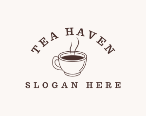 Tea Coffee Cup logo design