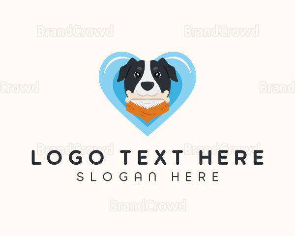 Dog Bone Canine Care Logo