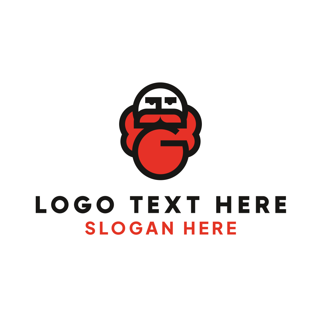 Hipster Ginger Beard Logo | BrandCrowd Logo Maker | BrandCrowd