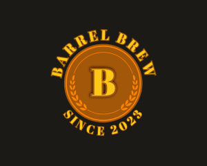 Distillery Pub Brewery logo design