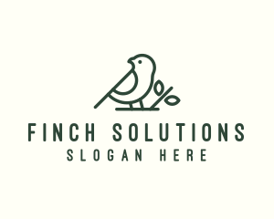 Robin Bird Plant logo design