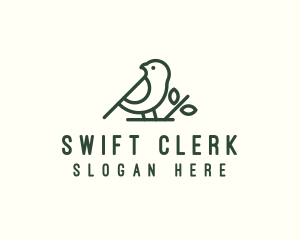 Robin Bird Plant logo design