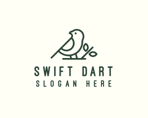 Robin Bird Plant logo design