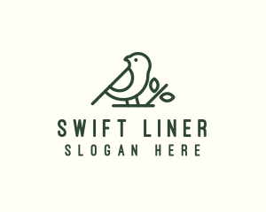 Robin Bird Plant logo design