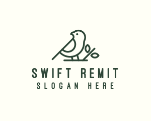 Robin Bird Plant logo design