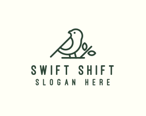 Robin Bird Plant logo design